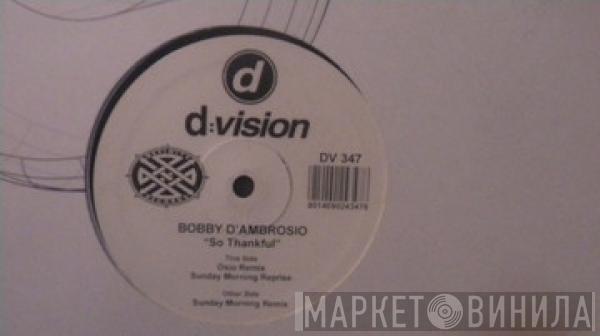 Bobby D'Ambrosio - So Thankful