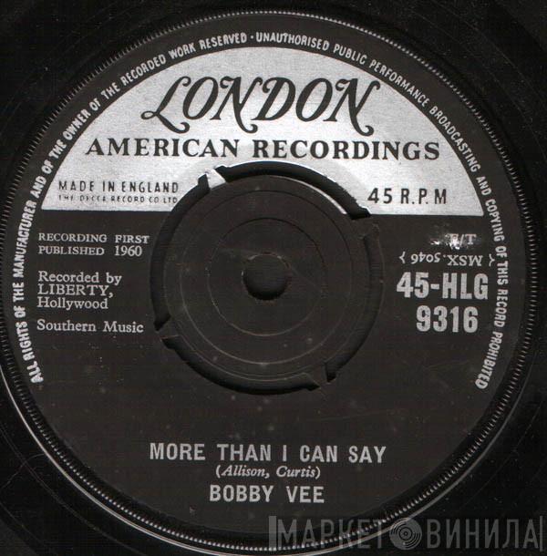 Bobby Vee - More Than I Can Say