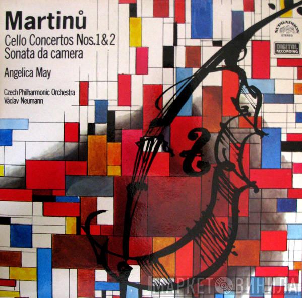 - Bohuslav Martinů , Angelica May , The Czech Philharmonic Orchestra  Václav Neumann  - Cello Concertos Nos. 1 & 2, Sonata Da Camera