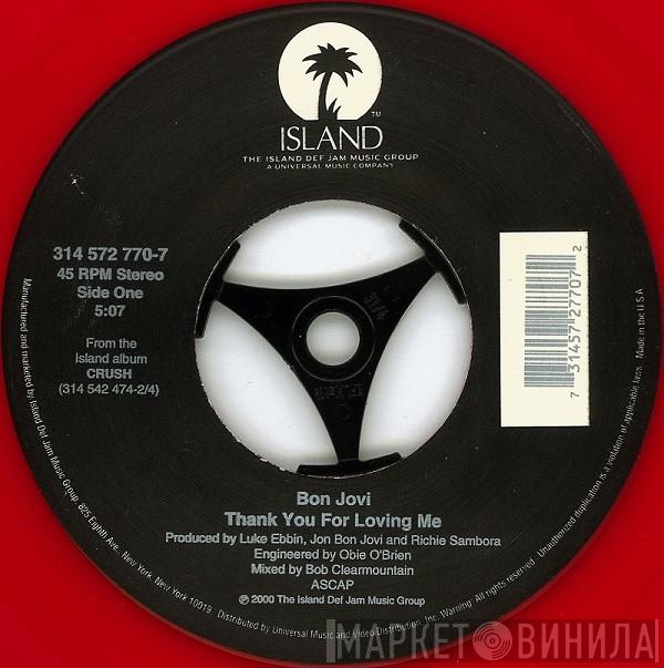  Bon Jovi  - Thank You For Loving Me