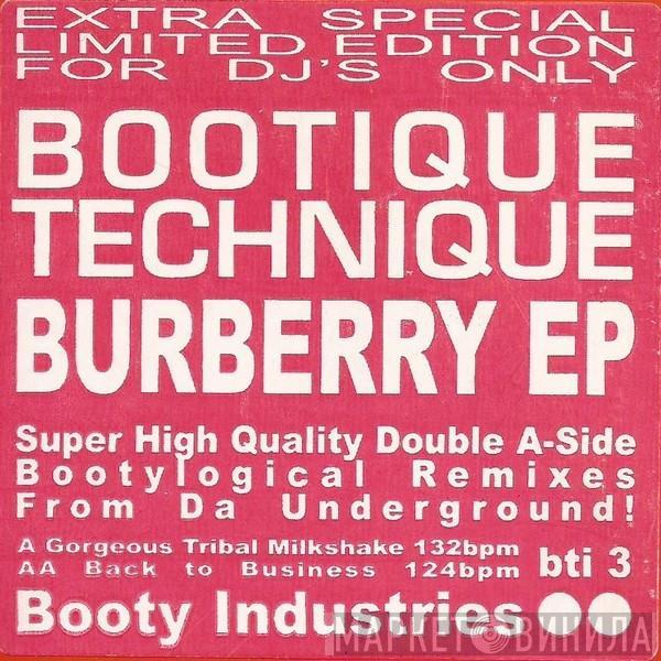 Bootique Technique - Burberry EP