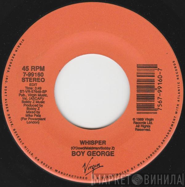  Boy George  - Whisper / Leave In Love