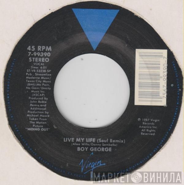  Boy George  - Live My Life
