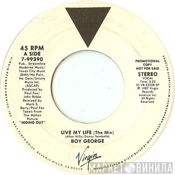  Boy George  - Live My Life