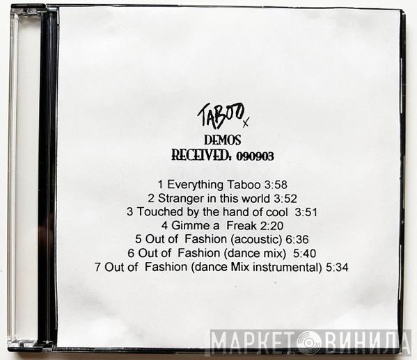  Boy George  - Taboo Demos