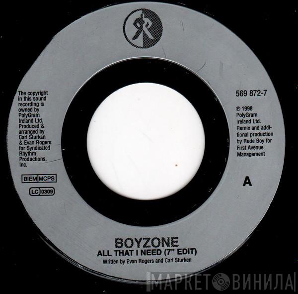 Boyzone - All That I Need