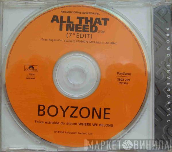  Boyzone  - All That I Need