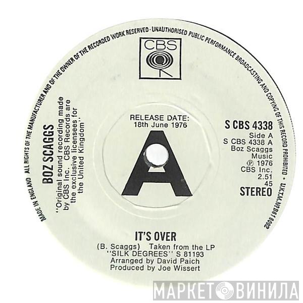 Boz Scaggs - It's Over