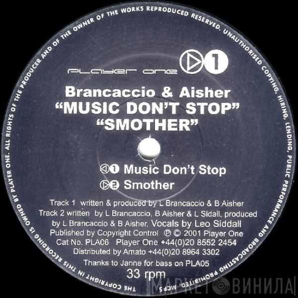 Brancaccio & Aisher - Music Don't Stop