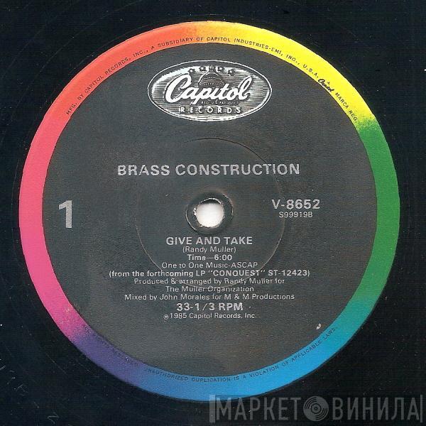  Brass Construction  - Give And Take