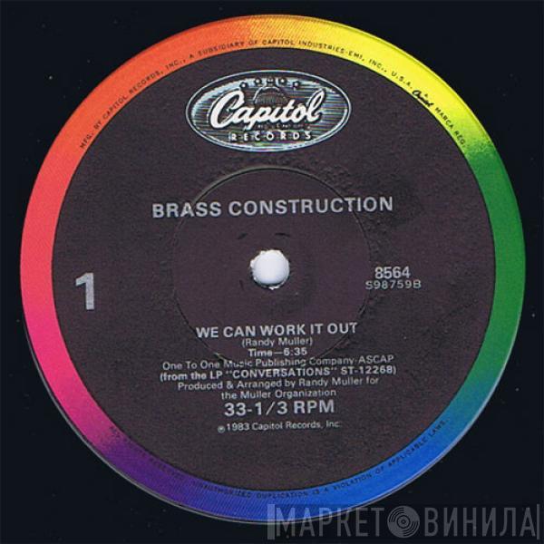  Brass Construction  - We Can Work It Out
