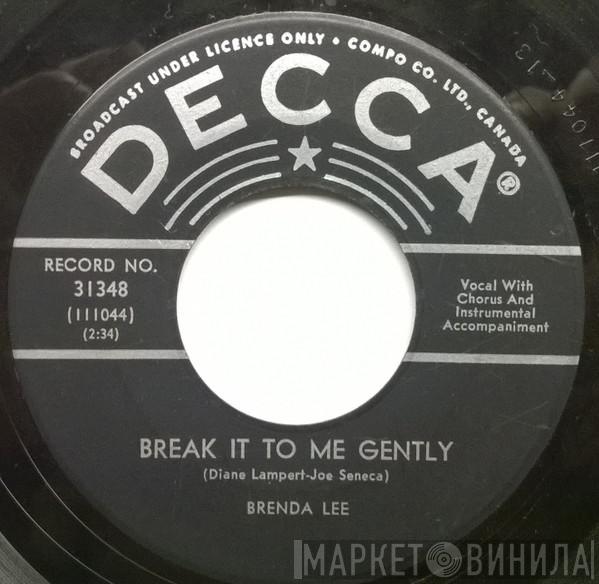  Brenda Lee  - Break It To Me Gently / So Deep