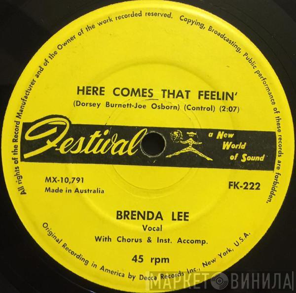  Brenda Lee  - Here Comes That Feelin' / Everybody Loves Me But You