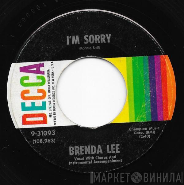  Brenda Lee  - I'm Sorry / That's All You Gotta Do