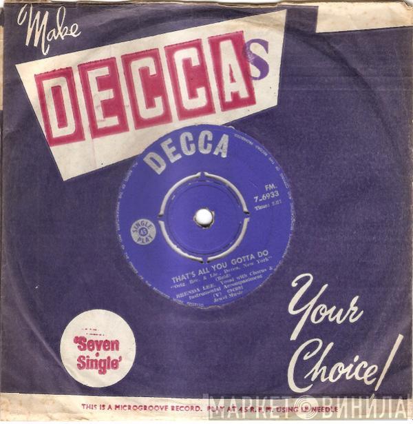  Brenda Lee  - I'm Sorry / That's All You Gotta Do /