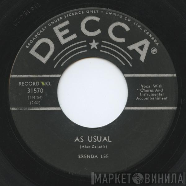  Brenda Lee  - As Usual