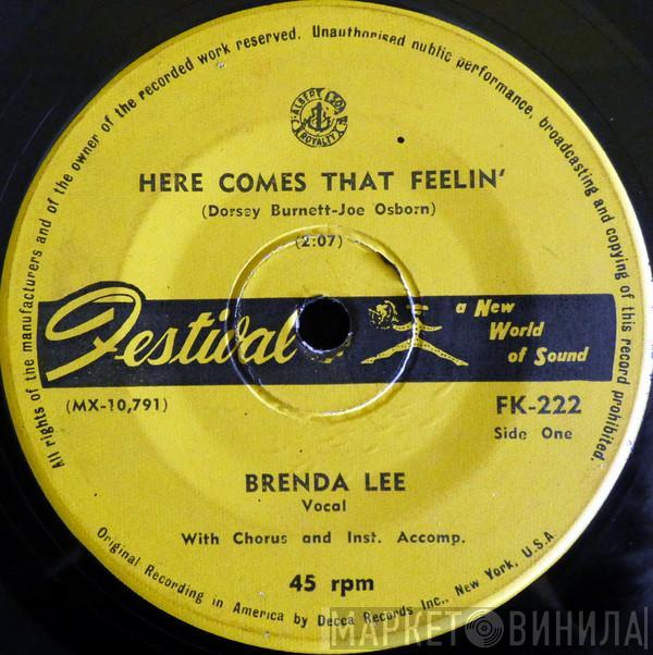  Brenda Lee  - Here Comes That Feelin'