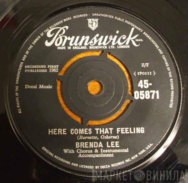  Brenda Lee  - Here Comes That Feeling