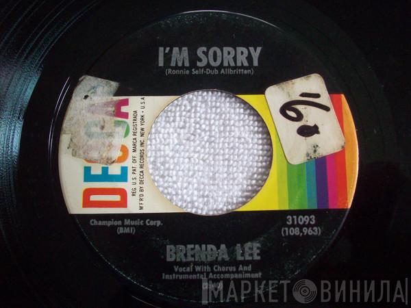  Brenda Lee  - I'm Sorry