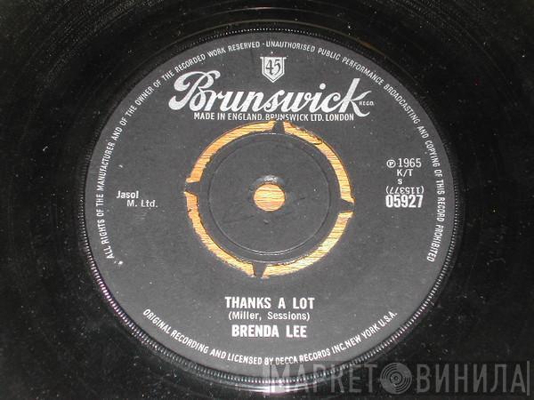 Brenda Lee - Thanks A Lot
