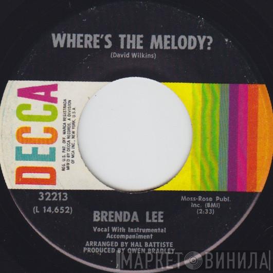 Brenda Lee - Where's The Melody?