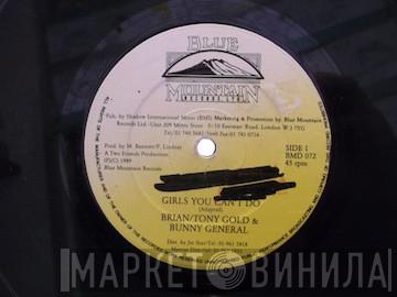 Brian & Tony Gold, Bunny General, Lady English, Miss Linda - Girls You Can't Do / Guys You Can't Do