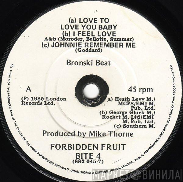 , Bronski Beat  Marc Almond  - I Feel Love