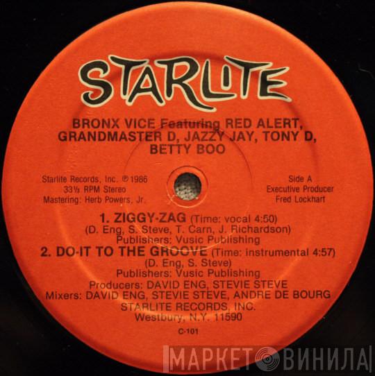 Bronx Vice, Red Alert, Grandmaster D , Jazzy Jay, Tony D., Betty Boo  - Ziggy-Zag