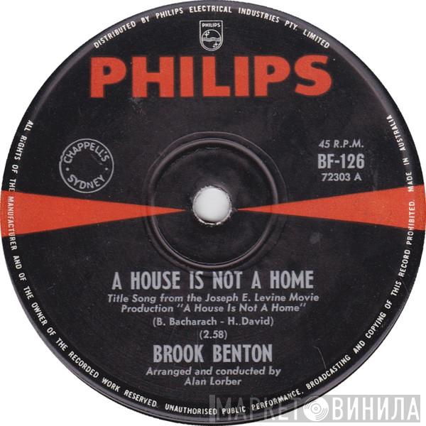  Brook Benton  - A House Is Not A Home / Come On Back