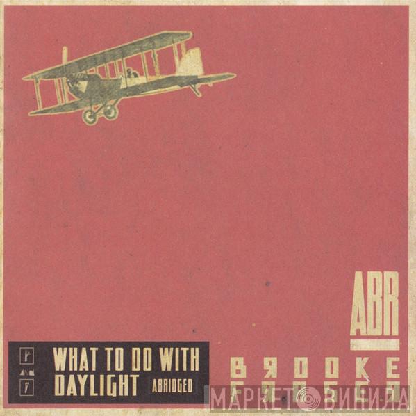  Brooke Fraser  - What To Do With Daylight [Abridged]