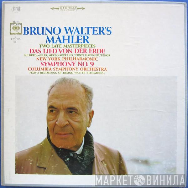 , Bruno Walter , Columbia Symphony Orchestra  The New York Philharmonic Orchestra  - Bruno Walter's Mahler: Two Late Masterpieces - Das Lied von Der Erde - Symphony No. 9