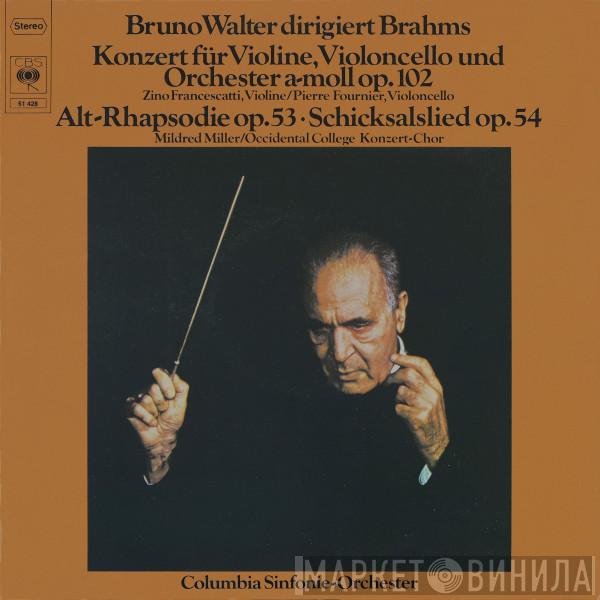 , Bruno Walter , Johannes Brahms  Columbia Symphony Orchestra  - Bruno Walter Dirigiert Brahms