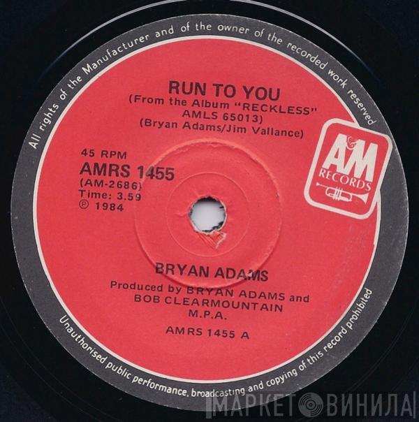  Bryan Adams  - Run To You