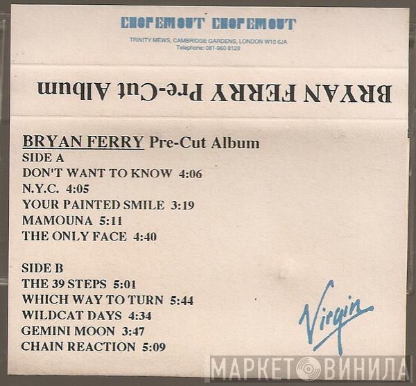 Bryan Ferry - Pre-Cut Album