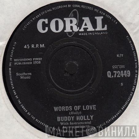  Buddy Holly  - Listen To Me / Words Of Love