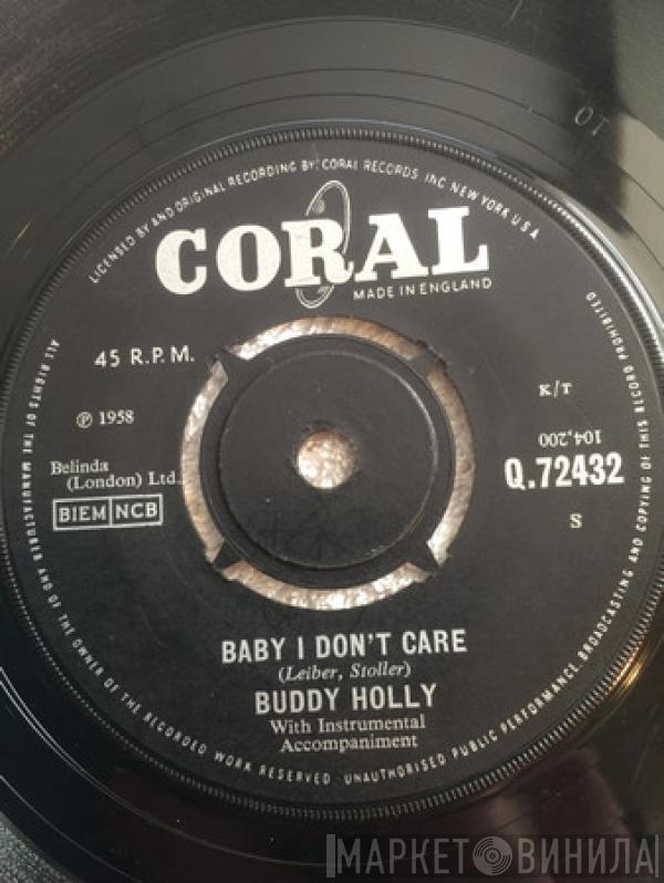  Buddy Holly  - Baby I Don't Care