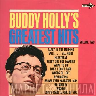  Buddy Holly  - Buddy Holly's Greatest Hits Volume Two