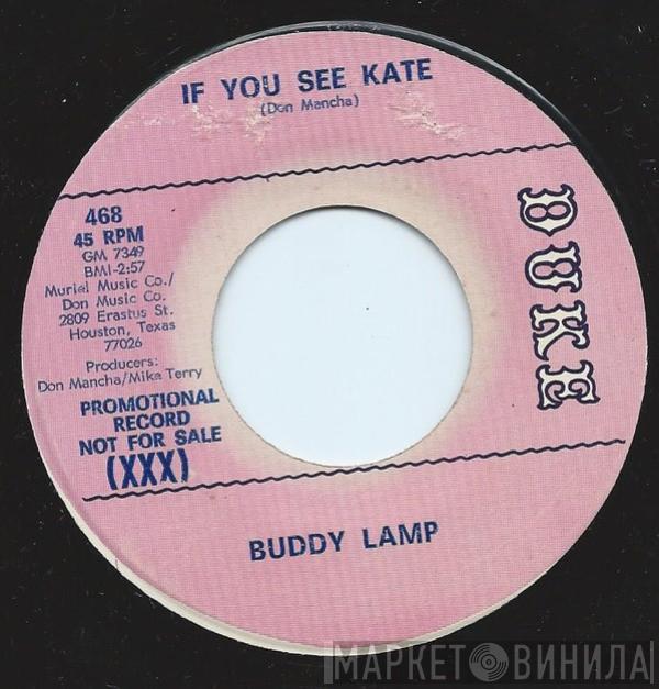 Buddy Lamp - If You See Kate / Hen Pecked