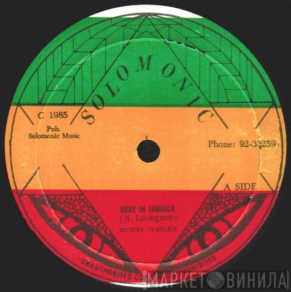  Bunny Wailer  - Here In Jamaica