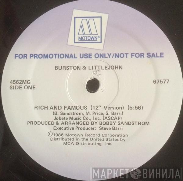 Burston & Littlejohn - Rich And Famous