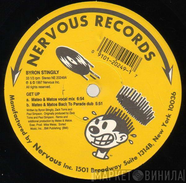 Byron Stingily - Get Up (The New York Underground Remixes By Mateo & Matos And Jason Jinx)