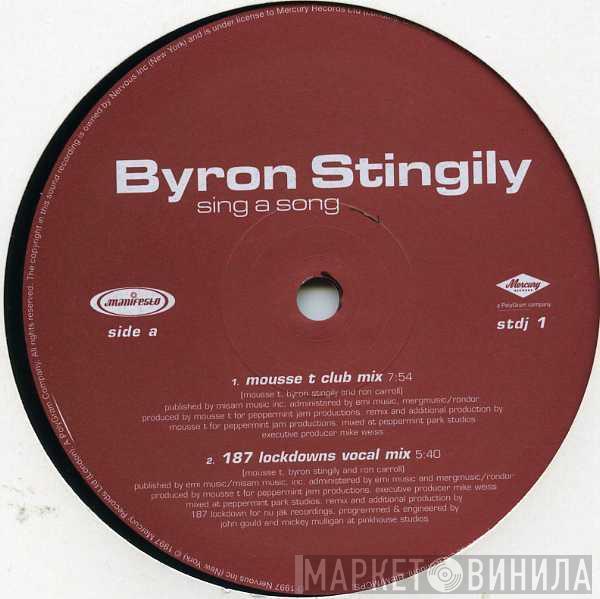  Byron Stingily  - Sing A Song