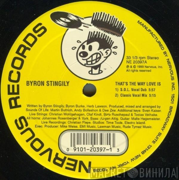  Byron Stingily  - That's The Way Love Is