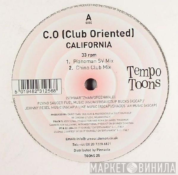  C.O. (Club Oriented)  - California