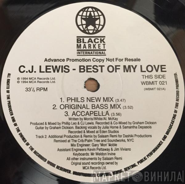 CJ Lewis - Best Of My Love