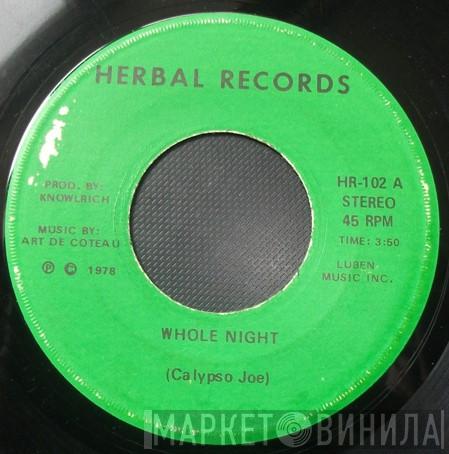 Calypso Joe  - Whole Night / House Divided