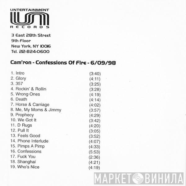  Cam'ron  - Confessions Of Fire