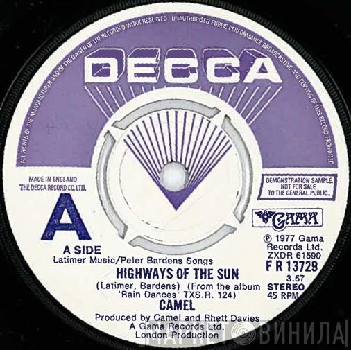 Camel - Highways Of The Sun