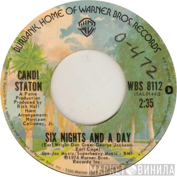 Candi Staton - We Can Work It Out / Six Nights And A Day