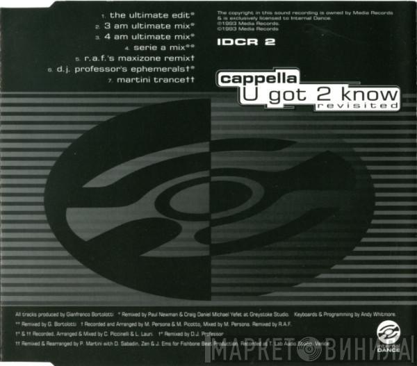 Cappella - U Got 2 Know (Revisited)